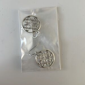 Beautiful silver earrings